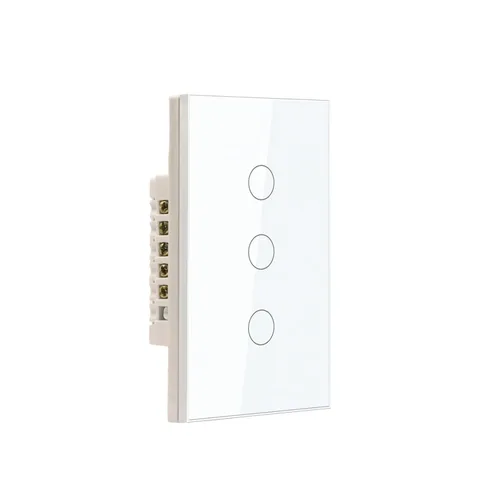Vista 11 de Interruptor de luz inteligente de 4.65 x 2.83 x 1.34 pulgadas, necesita cable neutro, interruptor táctil Wi-Fi de 2.4 GHz, funciona con Smart Negro