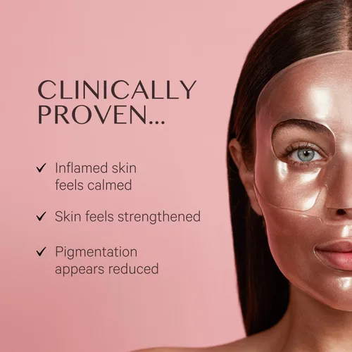 Vista 2 de MZ SKIN Anti-Pollution Hydrating Face Mask - Detoxifying Hydrogel Treatment for Radiant Glowing Skin, With Vitamin C, Centella Asiatica, Tranexamic