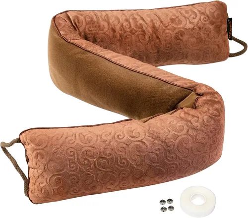 Vista 9 de MAGZO Tope de Corrientes de Aire para Puerta, Bloqueador de Corrientes de Aire Bajo la Puerta de 32 Pulgadas Tope de Ruido, Bloqueador de Viento