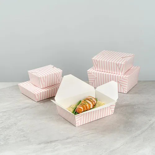 Vista 43 de Restaurantware Bio Tek - Cajas para llevar de 30 onzas, 200 loncheras para llevar, cierre de tabulación, resistentes al calor, desechables, de papel