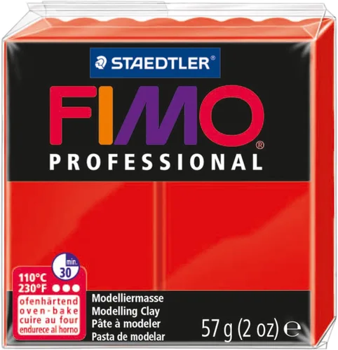 Vista 8 de Staedtler Fimo Professional - Arcilla para modelar endurecida para horno, 57G, color azul