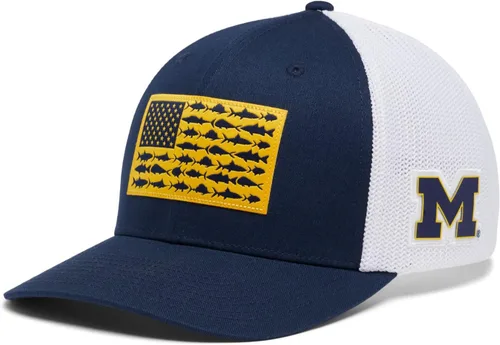 Vista 27 de Columbia Gorra unisex PFG de malla XXL, protección solar, talla única