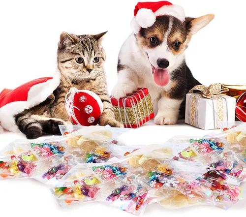 Vista 5 de Boao 300 bolsas de galletas de copo de nieve para envolver invierno, bolsas de celofán con copos de nieve, bolsa autoadhesiva, bolsa transparente