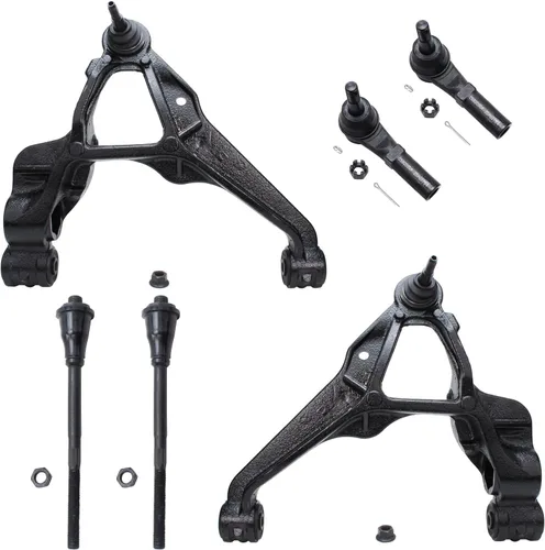 Vista 112 de Detroit Axle - Kit de brazos de control de extremo delantero RWD para Dodge Charger Challenger Chrysler 300, 2 brazos de control delantero