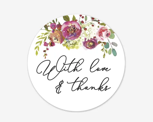 Vista 5 de Pegatinas de boda con texto en inglés "Cheers", para fiestas de compromiso, bodas y despedidas de soltera (#379-013)