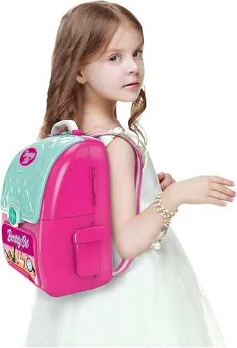 Vista 2 de Kid Galaxy Mochila On The Go - Vanidad de juego de simulación