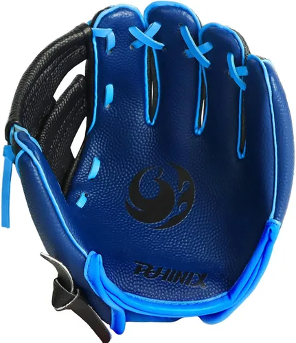 Vista 2 de PHINIX Guantes de béisbol para niños de Tee Ball y guantes de entrenamiento de 21.6 cm