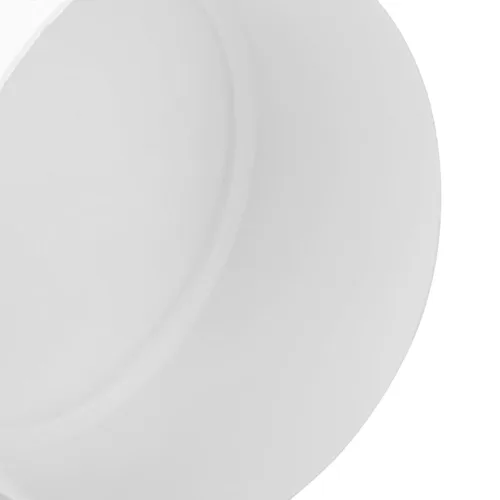 Vista 8 de Amortiguador de corrientes de aire, conector redondo de conducto de plástico ABS blanco de 4 pulgadas, repuesto para cocina, inodoro, baño