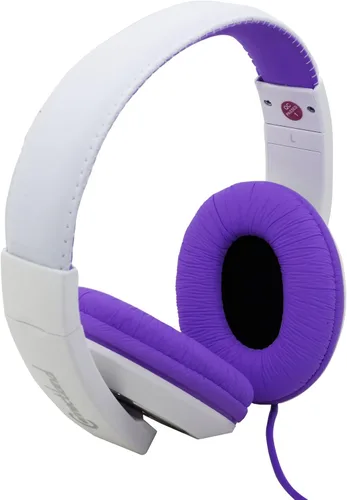 Connectland - Auriculares con cable de 0.138 pulgadas (0.138 in), diadema ligera y ajustable para niños, adolescentes y adultos. Tableta iPhone