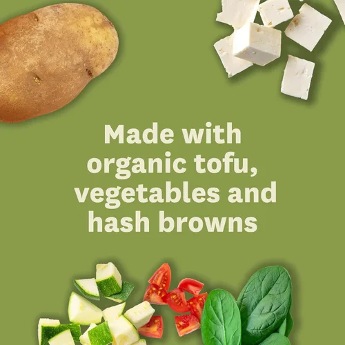 Vista 4 de Amy's Frozen Tofu Scramble, sin OMG, sin gluten, 9 oz.