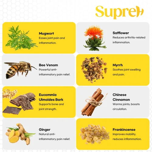 Vista 2 de Bee Venom Cream for Arthritis Crema para el cuidado de la artritis con veneno de abeja Arnica Boswellia para el dolor de espalda y cuello