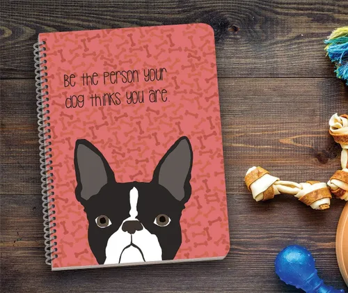 Vista 2 de Boston Terrier Notebook for Dog Lovers - A Great Gift for Dog Owners and Pet Lovers!