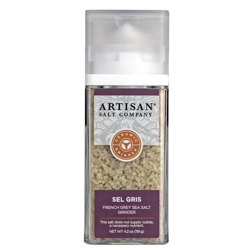 Vista 25 de SaltWorks Ancient Ocean sal rosa del Himalaya, fina, bolsa artesanal con surtidor de vertido; 16 onzas
