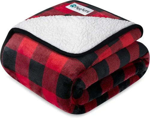 Vista 27 de PetAmi Manta impermeable para perros y gatos, a prueba de orina, reversible, forro polar suave, lavable, 24 x 32 pulgadas, color beige