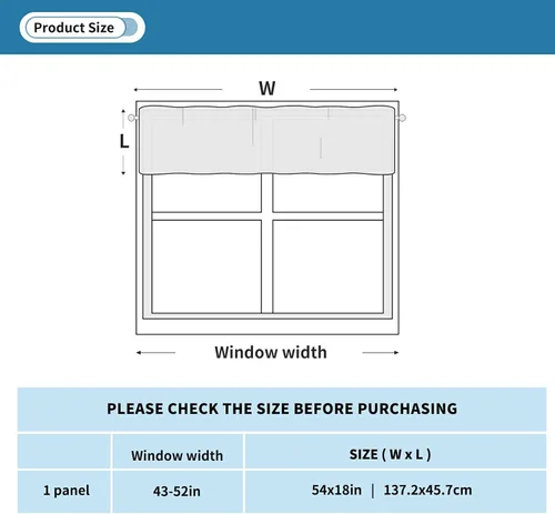 Vista 6 de YETTASBIN Cortina de cocina de Halloween con diseño de gato para ventanas, 1 panel, semitransparente corta con bolsillo para barra, cenefas