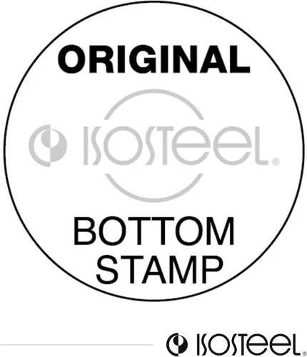 Vista 4 de Isosteel VA-9568 – cubeta de hielo para vino, acero inoxidable 18/8, con doble pared, superficie mate cepillado – sin BPA.