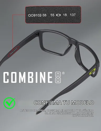 Vista 5 de Lentes de repuesto para gafas de sol Oakley Holbrook XL OO9417 Negro
