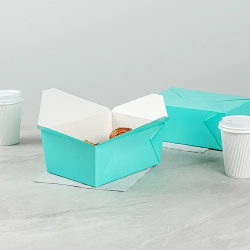 Vista 112 de Restaurantware Bio Tek - Cajas para llevar de 30 onzas, 200 loncheras para llevar, cierre de tabulación, resistentes al calor, desechables, de papel