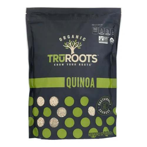 Truroots Quinoa orgánica de 32 onzas (paquete de 6 paquetes múltiples a granel) 30