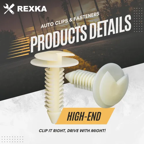 Vista 3 de Rexka 10 clips de retención para panel de moldura de puerta, compatibles con GM 363137 Chevrolet Blazer Silverado Truck GMC Yukon