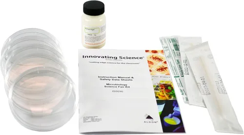 Kit de ciencia de microbiología - Cultiva tus propias bacterias a partir de artículos cotidianos - Incluye agar, placas de Petri, hisopos y folleto