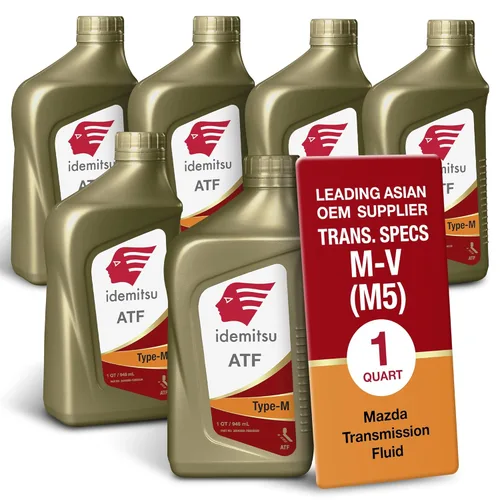 Vista 9 de Idemitsu - 30040092-75000C020 ATF Tipo M (M3/M5) Fluido de transmisión automática para Ford/Mazda - 1 cuarto de galón