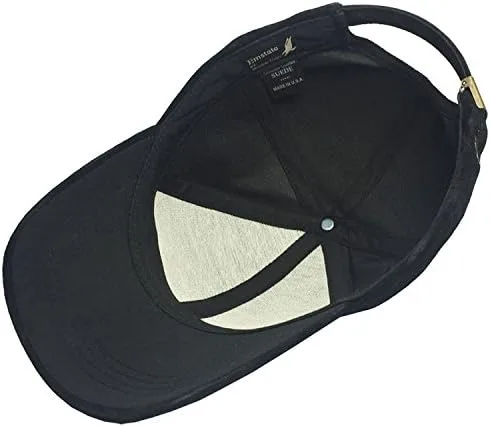 Vista 3 de Gorras de béisbol unisex de piel de ante auténtica, fabricadas en Estados Unidos