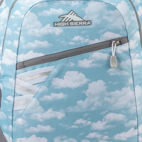 Vista 5 de High Sierra Outburst 2.0 - Mochila de mano con funda acolchada para tablet y laptop, reflectividad de 360 grados, se adapta a la mayoría de nubes