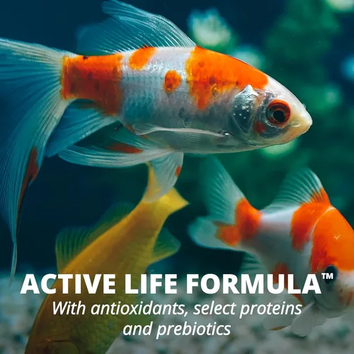 Vista 16 de Tetra Goldfish Flakes, dieta nutricionalmente equilibrada para peces de acuario, copos enriquecidos con vitamina C, 4.52 libras