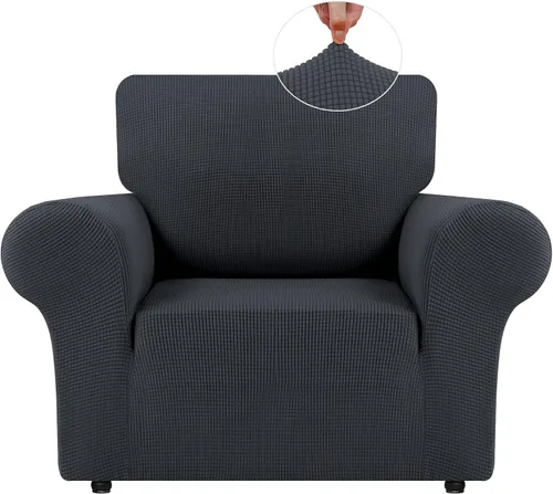 Vista 47 de LURKA Fundas Elásticas para Silla Sofá de 1 Pieza Cubiertas de Sofá para Protector de Muebles Sofá Cubiertas Completas con Parte Inferior Elástica