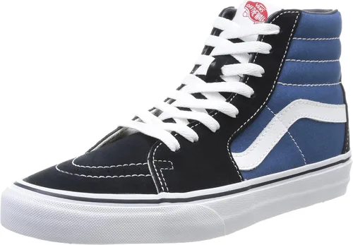Vans Sk8-Hi - Tenis de skate unisex con suela de goma, cómodas y duraderas