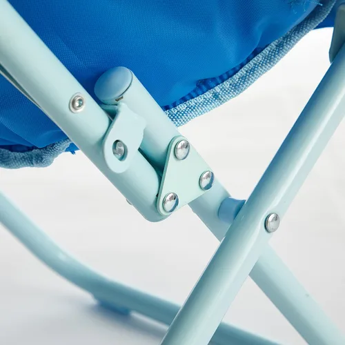 Vista 8 de Nickelodeon Blues Clues Silla para platillos plegable para niños de 19" con cojín, a partir de 3 años, poliéster