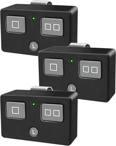 Vista 9 de para Ghost Control, transmisor remoto de apertura de puerta Ghost Gate Opener AXP1 AXS1, transmisor remoto de 5 botones, 3 botones para aperturas