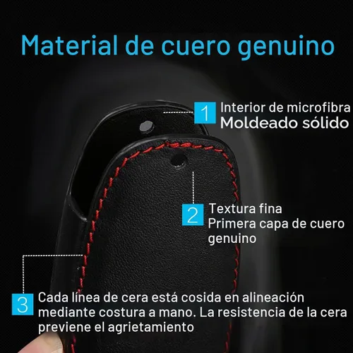 Vista 4 de MECHCOS Compatible con Dodge Durango Challenger Charger Hornet Jeep Compass Grand Cherokee WK Ram Promaster 1500 2500 3500 Chrysler 300 Funda