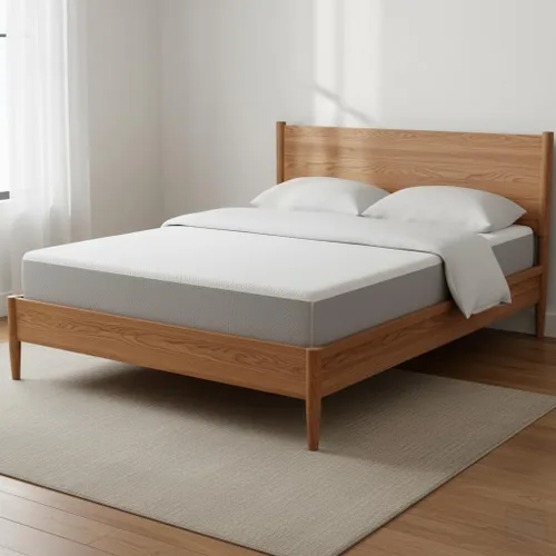 Vista 9 de AC Pacific Colchón de espuma de alta densidad resistente al agua de 6 pulgadas, fabricado en Estados Unidos con elegante tela transpirable acolchada