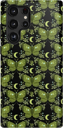 Vista 132 de Casely Funda para Galaxy S9 Postura de cadáver Yoga de esqueleto Diseño protector delgado esencial de doble capa