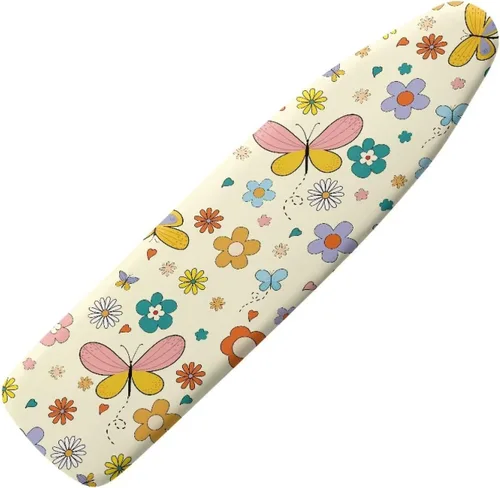 Vista 49 de Funda para tabla de planchar con diseño de estrella de mar de playa, resistente a los abrasadores, extra ancha, cubierta para tabla de planchar