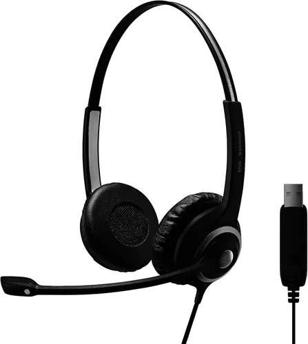 Sennheiser Enterprise Solution SC260 USB Circle Series Profesión Auriculares Negro