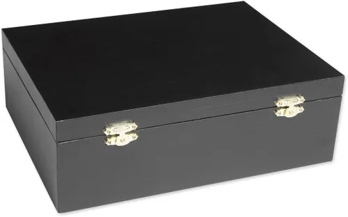 Vista 5 de Black Baby Grand Piano caja de música con bancay funda negra – Toca Para Elisa
