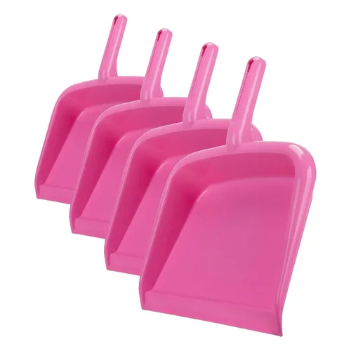 Vista 38 de SPARTA Recogedor grande de mano con orificio para colgar, recogedor de plástico resistente con borde ancho para encimeras y superficies, plástico
