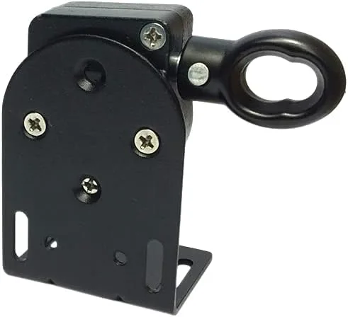 Vista 3 de Kit de soportes de montaje de repuesto para persianas enrollables exteriores Coolaroo inalámbricas para exteriores (negro)