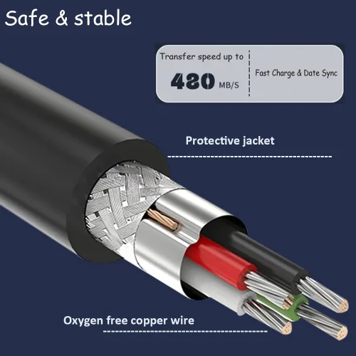 Vista 6 de Cable USB de repuesto UC-E4 UC-E15 UC-E19 Mini USB Cable de transferencia de fecha compatible con Nikon Digital SLR DSLR D300 D3000 D300S D3100 D3S