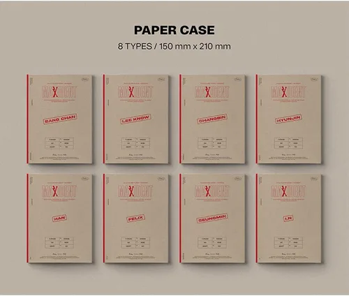 Vista 3 de Stray Kids [MAXIDENT ] Versión de la funda (3 cubiertas al azar) + tarjeta de fotos exclusiva de pre-pedido