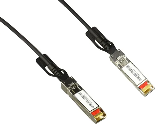 Vista 3 de Tripp Lite SFP+ 10Gbase-CU Cable de cobre pasivo Twinax compatible con Cisco SFP-H10GB-CU1M, negro 3.3 ft (N280-01M-BK)