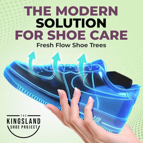 Vista 3 de Fresh Flow Shoe Trees for Men & Women Black