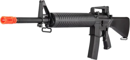 Vista 2 de GoldenBall & Eagle M16 - Rifle de aire comprimido de gas GBB de polímero de gas -350 FPS/negro