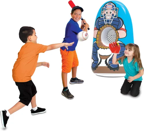 Vista 3 de Little Tikes Entrenador de béisbol inflable, mediano