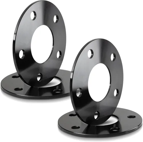 Vista 25 de 2 espaciadores de rueda centrados de 0.118 pulgadas de 5 x 4.5 (2.642 in CB) 12 x 1.5 pernos compatibles con Genesis Tiburon Veloster Optima Soul