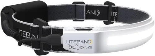 Liteband - Linterna frontal LED ligera ACTIV de 520 lúmenes, potente batería recargable de alta potencia, para campamento, correr, luz de casco