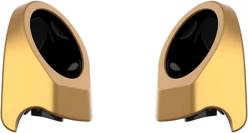 Vista 390 de Advanblack Alpine Green Tour Pack - Paquete de altavoces de 6.5 pulgadas, carcasa de audio trasera, color a juego, ajuste Harley King Tour Pack